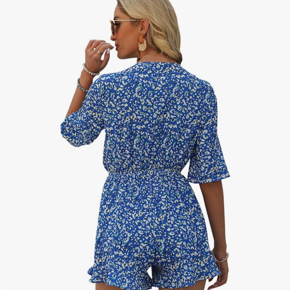 Blue romper